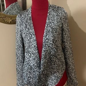 BEAUTIFUL HARLOWE & GRAHAM CROPPED FLY FRONT JACKET
